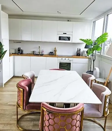 Neubau Stilvolle Dachgeschoss In Appartement *